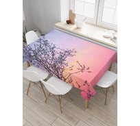 Прямоугольная скатерть JoyArty Луна в закате из сатена tc_38833_120x145