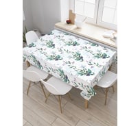 Прямоугольная скатерть JoyArty Отпечаток леса из сатена tc_32121_120x145