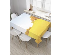 Прямоугольная скатерть JoyArty Осенняя панорама из сатена tc_32942_120x145