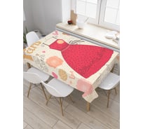 Прямоугольная скатерть JoyArty Парижская легкость из сатена tc_2924_120x145