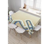 Прямоугольная скатерть JoyArty Ломаная линия из сатена tc_27796_120x145