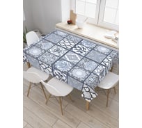 Прямоугольная скатерть JoyArty Орнамент фантазий из сатена tc_30798_120x145