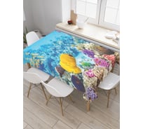 Прямоугольная скатерть JoyArty Океанская история из сатена tc_21295_120x145