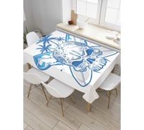 Прямоугольная скатерть JoyArty Логотип серфинга из сатена tc_9699_120x145