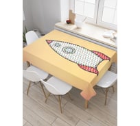 Прямоугольная скатерть JoyArty Нужно больше космоса из сатена tc_20825_120x145