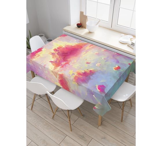 Прямоугольная скатерть JoyArty Небо грёз из сатена tc_35315_120x145 1