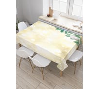 Прямоугольная скатерть JoyArty Новогодние огни из сатена tc_21515_120x145