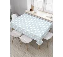 Прямоугольная скатерть JoyArty Круги и окружности из сатена tc_31900_120x145