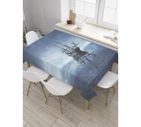 Прямоугольная скатерть JoyArty Ночной штиль из сатена tc_32163_120x145