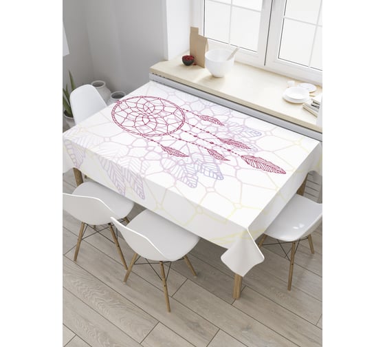 Прямоугольная скатерть JoyArty Оберег снов из сатена tc_32735_120x145 1