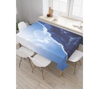 Прямоугольная скатерть JoyArty Небесное время из сатена tc_21689_120x145