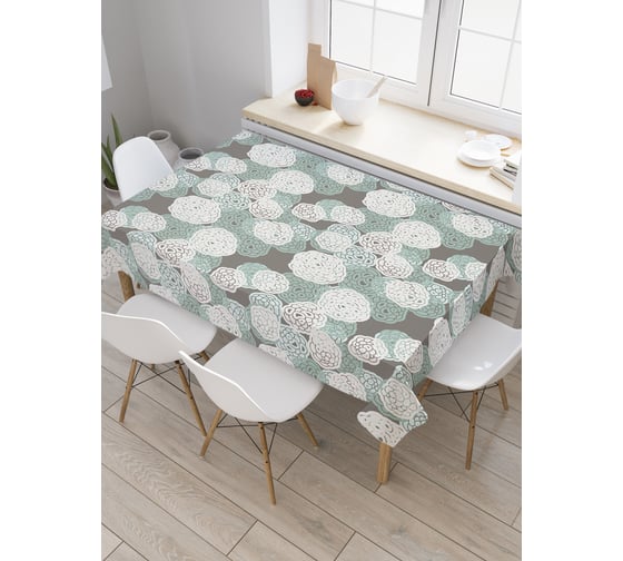 Прямоугольная скатерть JoyArty Кружевное ассорти из сатена tc_28991_120x145 1
