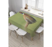 Прямоугольная скатерть JoyArty Одинокий фазан из сатена tc_32468_120x145