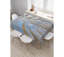 Прямоугольная скатерть JoyArty Лесная высота из сатена tc_20654_120x145