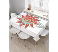 Прямоугольная скатерть JoyArty Лунное солнце из сатена tc_19356_120x145