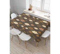 Прямоугольная скатерть JoyArty Падающий декор из сатена tc_26965_120x145