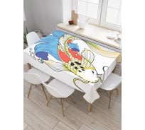 Прямоугольная скатерть JoyArty Магический сом из сатена tc_20585_120x145