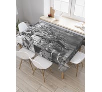 Прямоугольная скатерть JoyArty Механическое оборудование из сатена tc_15800_120x145