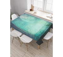 Прямоугольная скатерть JoyArty Лунная тайна из сатена tc_18823_120x145