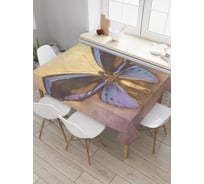 Прямоугольная скатерть JoyArty Ночная бабочка из сатена tc_3528_120x145