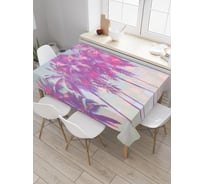 Прямоугольная скатерть JoyArty Пальмовые блики из сатена tc_29080_120x145