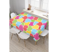 Прямоугольная скатерть JoyArty Любовная вечность из сатена tc_22890_120x145