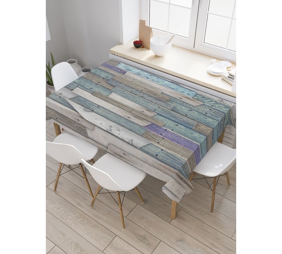 Прямоугольная скатерть JoyArty Несовершенный забор из сатена tc_23500_120x145 1