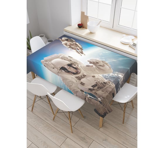Прямоугольная скатерть JoyArty Открытый космос из сатена tc_19943_120x145 1