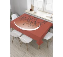 Прямоугольная скатерть JoyArty Ночное дерево из сатена tc_32499_120x145