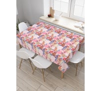 Прямоугольная скатерть JoyArty Осенняя поляна из сатена tc_29656_120x145