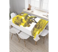 Прямоугольная скатерть JoyArty Красочное дерево из сатена tc_29413_120x145