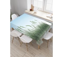 Прямоугольная скатерть JoyArty Лента камыша из сатена tc_29010_120x145