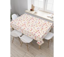 Прямоугольная скатерть JoyArty Пальчики оближешь из сатена tc_29985_120x145