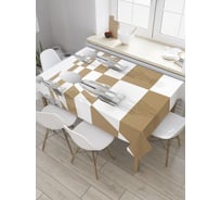 Прямоугольная скатерть JoyArty Менеджер среднего звена из сатена tc_8800_120x145