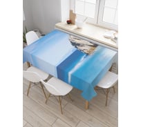 Прямоугольная скатерть JoyArty Опасная скала из сатена tc_21342_120x145