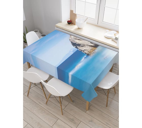 Прямоугольная скатерть JoyArty Опасная скала из сатена tc_21342_120x145 1