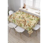 Прямоугольная скатерть JoyArty Милитари тема из сатена tc_3881_120x145