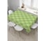 Прямоугольная скатерть JoyArty Клетка ромбом из сатена tc_35547_120x145 1