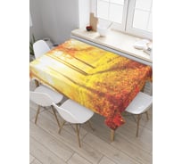 Прямоугольная скатерть JoyArty Ослепительный лес из сатена tc_19672_120x145