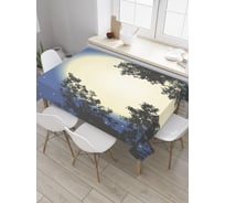 Прямоугольная скатерть JoyArty Огромная луна из сатена tc_32429_120x145