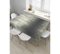 Прямоугольная скатерть JoyArty Лесной мрак из сатена tc_8296_120x145