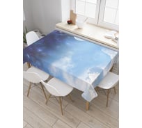 Прямоугольная скатерть JoyArty Лунный полет из сатена tc_20846_120x145