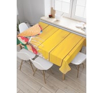 Прямоугольная скатерть JoyArty Мексиканские маракасы из сатена tc_20616_120x145