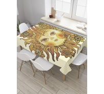 Прямоугольная скатерть JoyArty Милое солнышко из сатена tc_27988_120x145