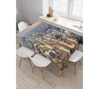 Прямоугольная скатерть JoyArty Небоскребы Бангкока из сатена tc_32768_120x145