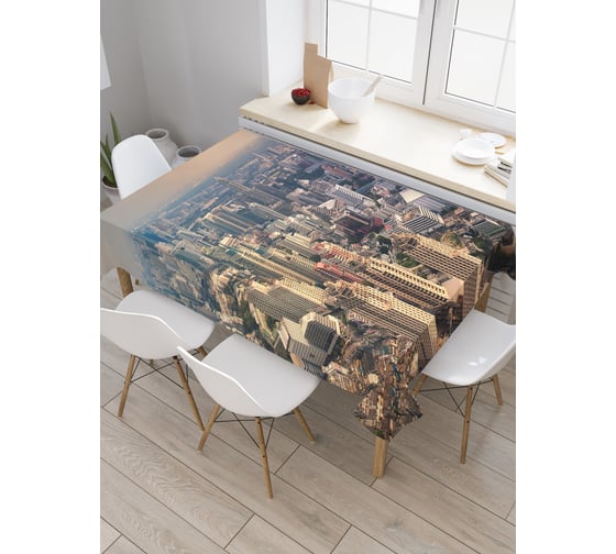 Прямоугольная скатерть JoyArty Небоскребы Бангкока из сатена tc_32768_120x145 1