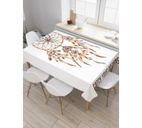 Прямоугольная скатерть JoyArty Ловец снов из сатена tc_20187_120x145