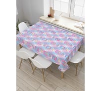 Прямоугольная скатерть JoyArty Парижские ряды из сатена tc_8505_120x145