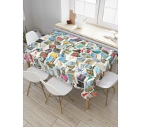 Прямоугольная скатерть JoyArty Коллекция фотографий из сатена tc_7491_120x145