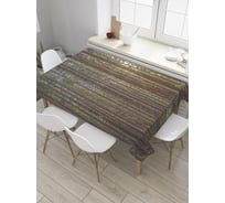Прямоугольная скатерть JoyArty Лесная сказка из сатена tc_8944_120x145